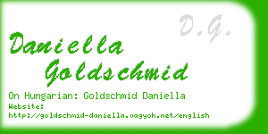 daniella goldschmid business card